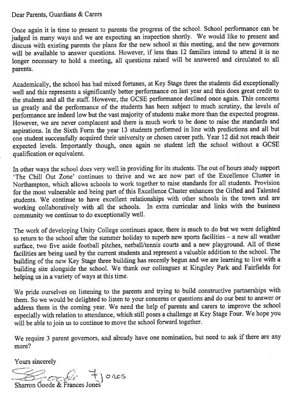 Governors Report 03 2