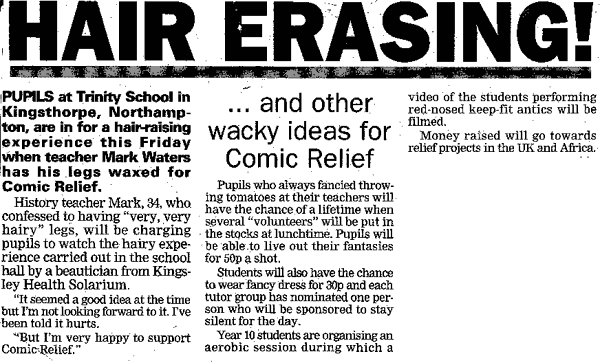 News Comic Relief 93 6