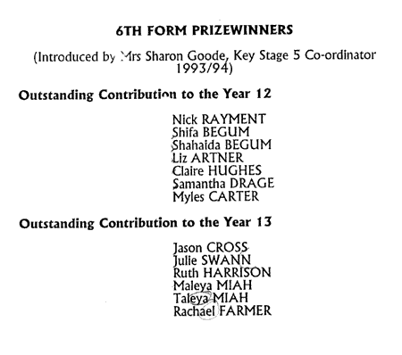 Prize Winners 94 9