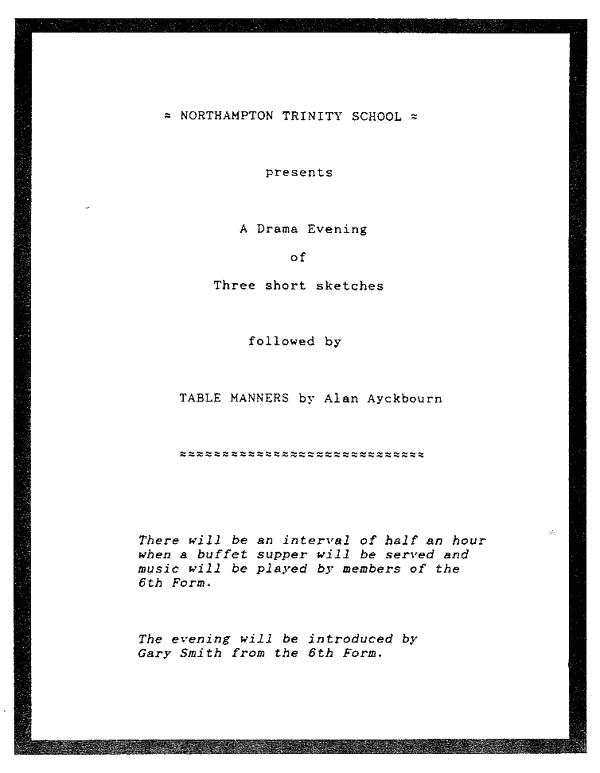 Table Manners 88 2