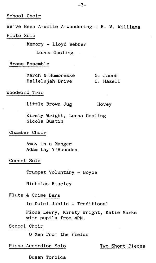 Xmas Concert 84 3
