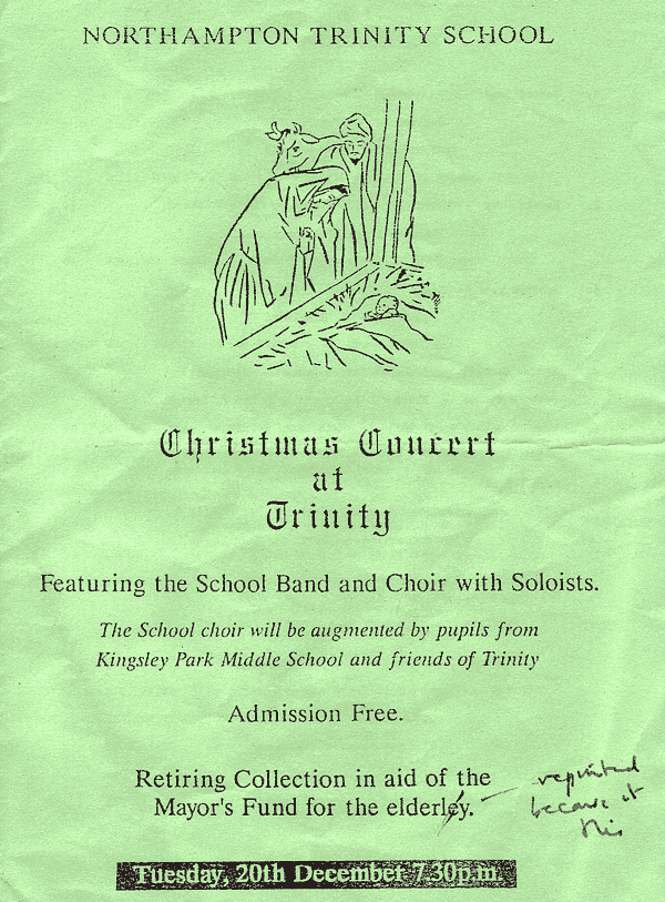 Xmas Concert 88 1