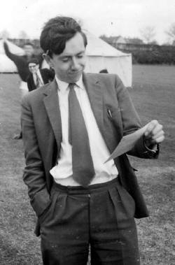 David Baker in 1964 at Sports Day