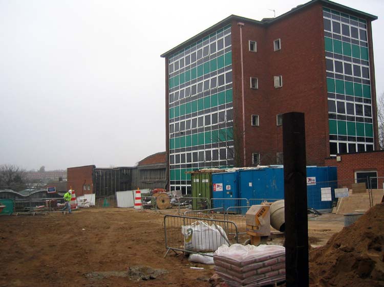 Work on the Tower