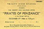 The School Performance of The Pirates of Penzance