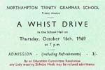 Whist Drive Ticket
