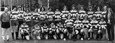 First XV Rugger Team 1979