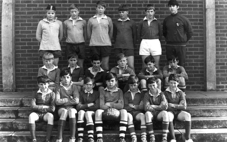 Under 13 rugger 67/68