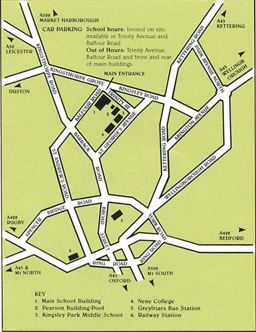 School location map