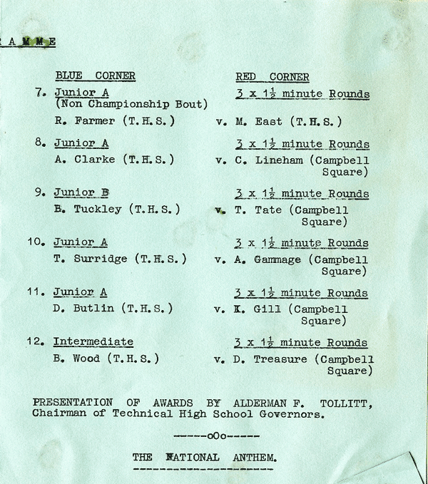 Schools Boxing Mar 60 3