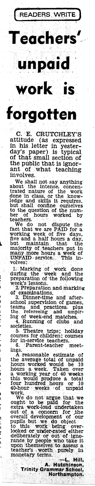 Unpaid Work