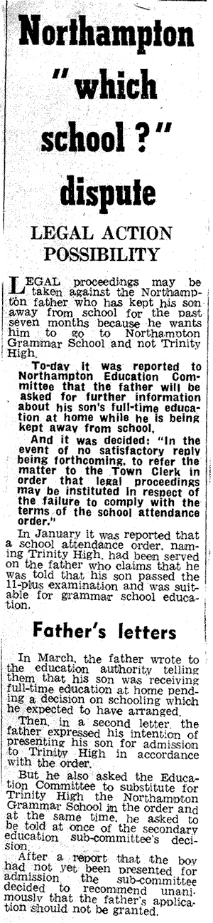 Which School Dispute Court