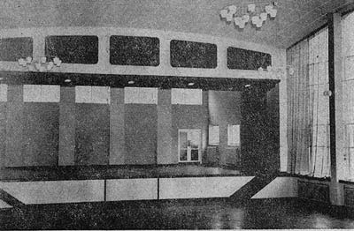 The School Hall when it opened in 1958